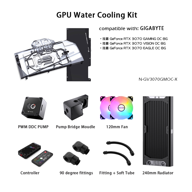 Gpu Cooler - 골드셀러 그란존 수냉 쿨링 키트 RTX