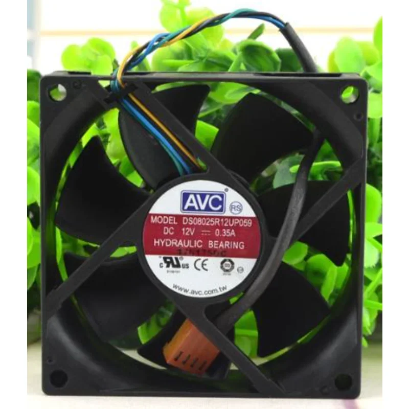 Cpu Fan - AVC DS08025R12UP059 8cm 8025 12V 0.35A