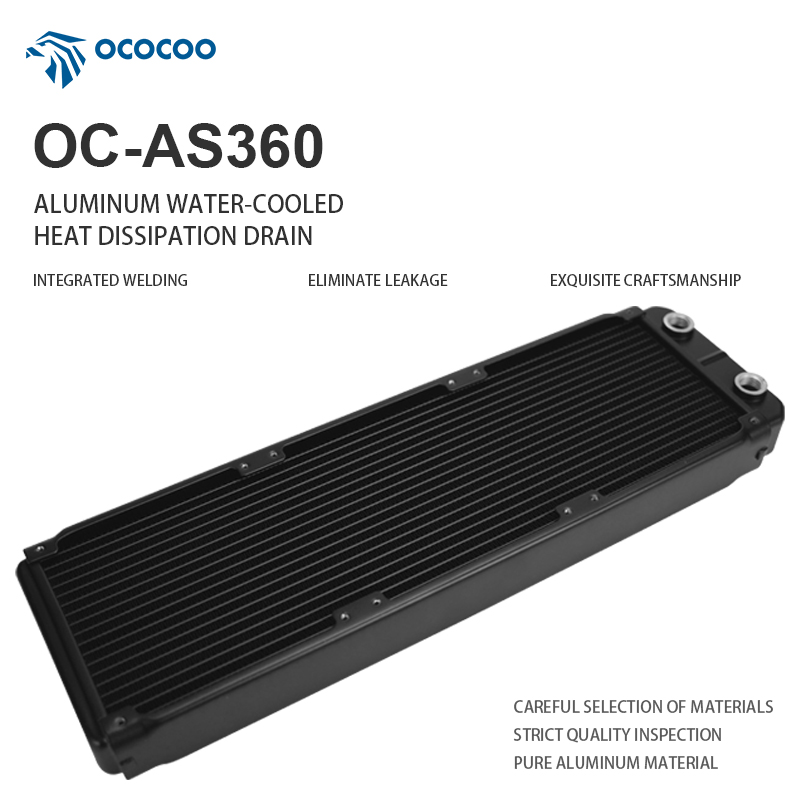 OCOCOO 컴퓨터 알루미늄 OC-AS-360 케이스  - Case Fan 리뷰 및 가격