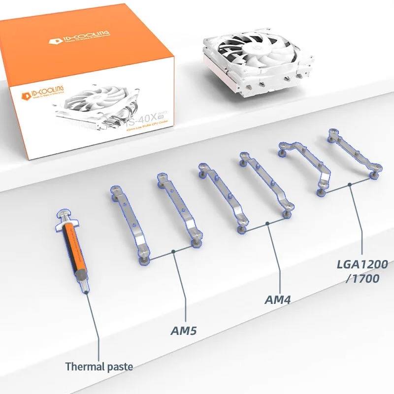 ID-COOLING IS-40X V3 45mm 높이 4 - Cpu Heatsink 리뷰 및 가격