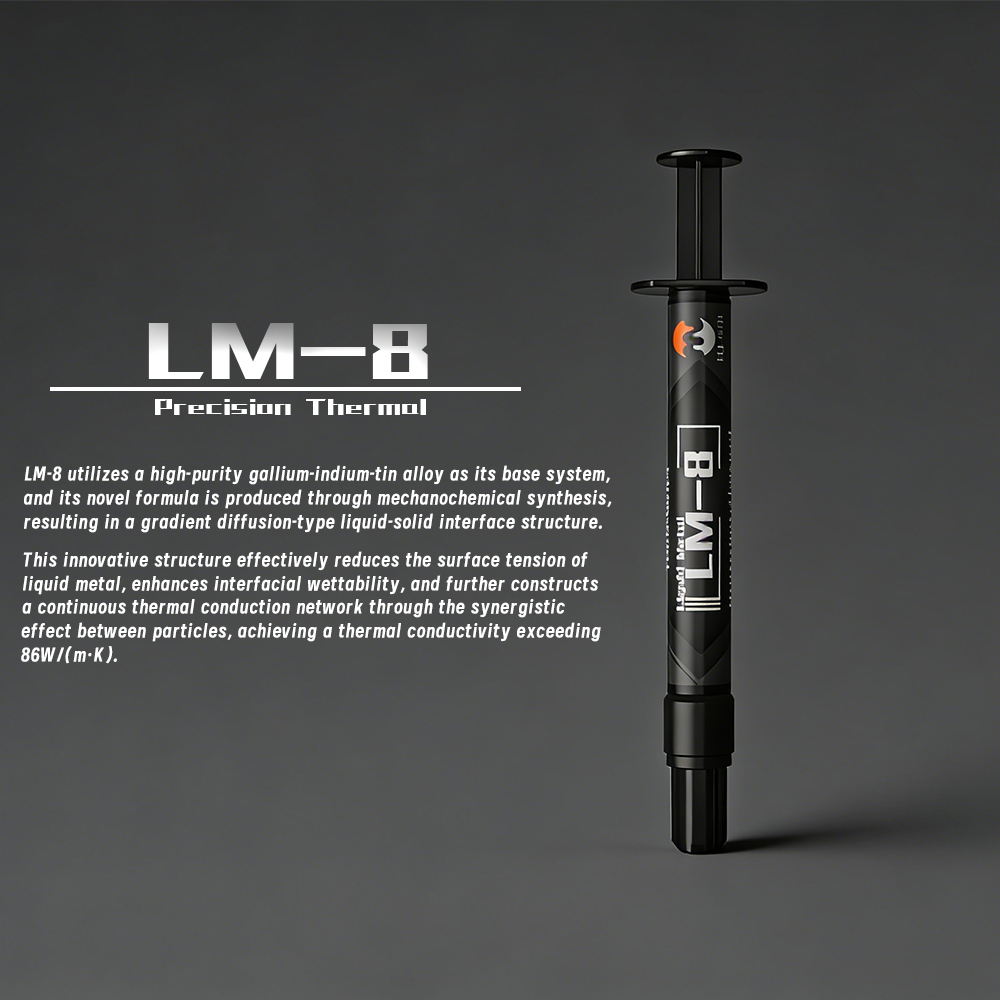 MJ-TECH LM-8 액상 금속 열전도 페이스트, P - Thermal Paste 리뷰 및 가격