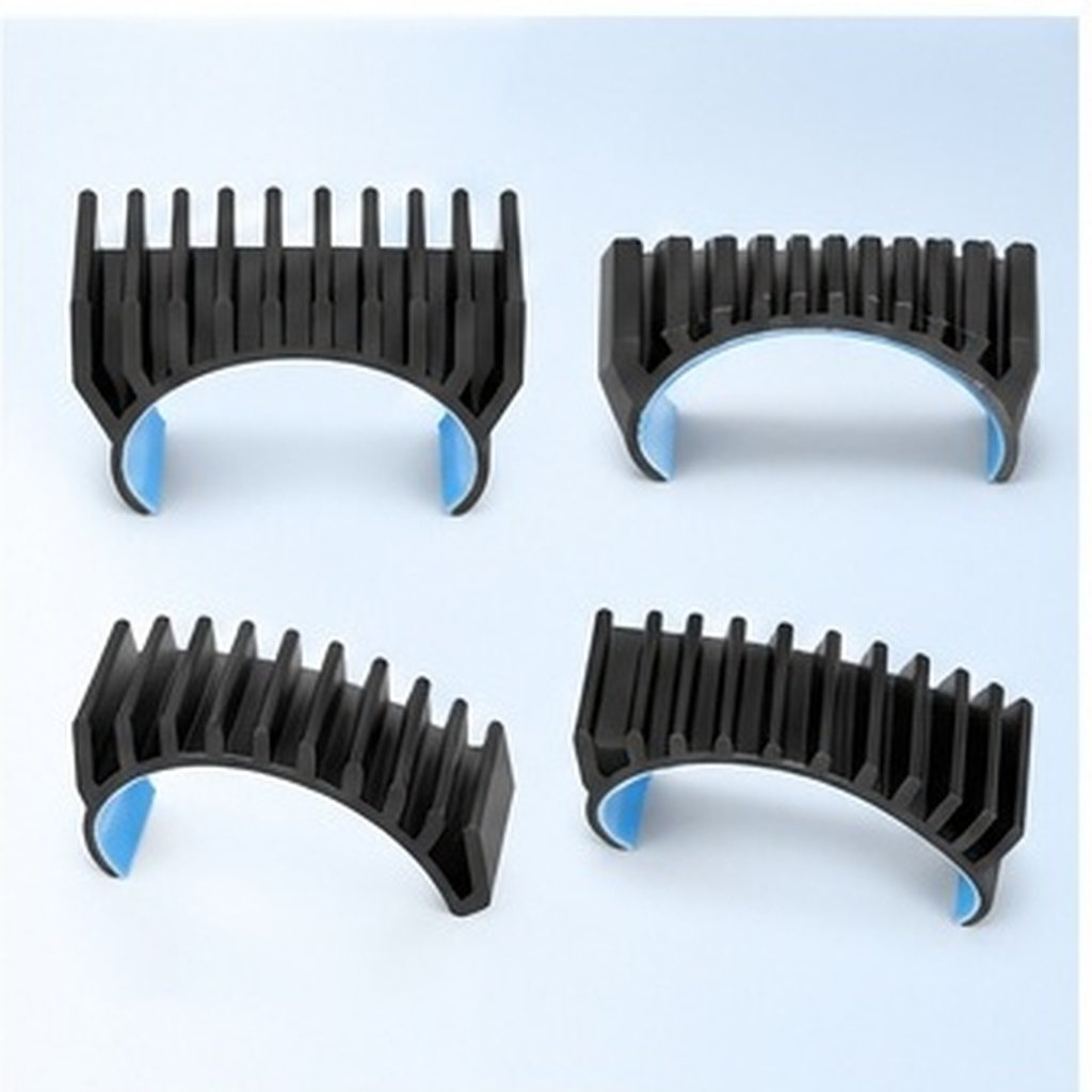 둥근 알루미늄 스테퍼 모터 방열판, 곡선형 아크 디자인 - Heatsink 리뷰 및 가격