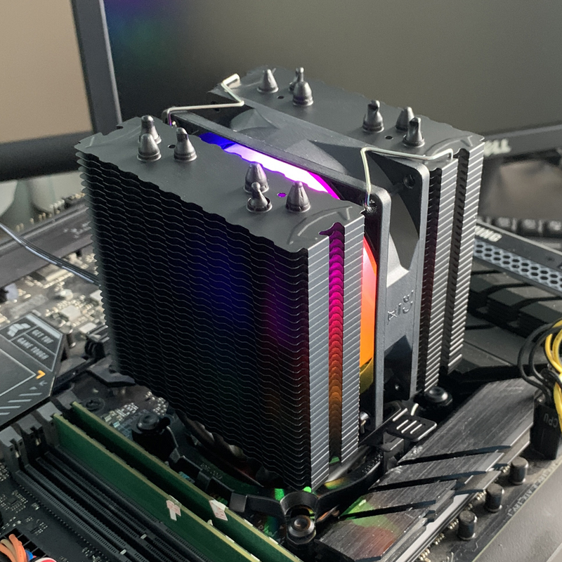 저소음 사무용 컴퓨터 쿨러 RGB CPU 팬 6 히트파 - Air Cooler Cpu 리뷰 및 가격