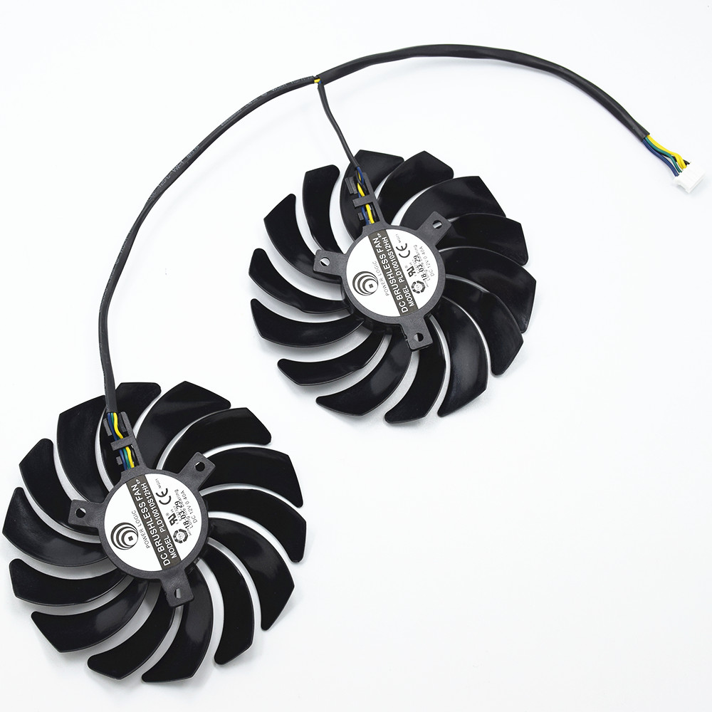 2Pcs 95mm PLD10010S12HH 비디오 카드 - Cpu Heatsink 리뷰 및 가격
