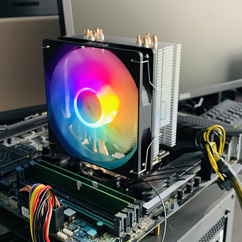 X99 타워형 CPU 쿨러 4개의 히트파이프 120MM - Air Cooler Cpu 리뷰 및 가격